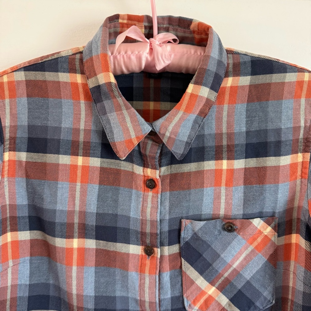 Patagonia Heywood Flannel Shirt Size 6 - Picture 5 of 11